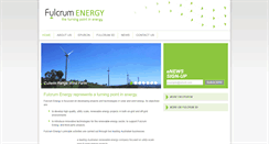 Desktop Screenshot of fulcrumenergy.com.au